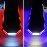 Agrieyes W18 48'' Red/Blue Full functions Slim LED Warning Light Bar