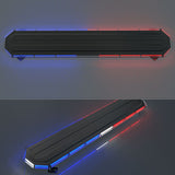 Agrieyes W18 48'' Red/Blue Full functions Slim LED Warning Light Bar