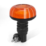 AgriEyes W57P Pole Mount Beacon Light 3.6 Inch, Mini Pipe Strobe Warning Emergency Safety Lights