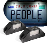 AgriEyes M171 2pcs License Plate Light Assembly,LED Tag Lights Waterproof