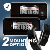 AgriEyes M171 2pcs License Plate Light Assembly,LED Tag Lights Waterproof