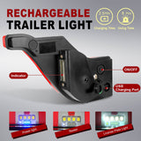 AgriEyes T30B Angel Wings Wireless Trailer Lights with Suction Cup, Type-C Rechargeable Magnetic Towing Light