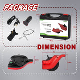 AgriEyes T30B Angel Wings Wireless Trailer Lights with Suction Cup, Type-C Rechargeable Magnetic Towing Light