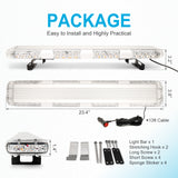 AgriEyes AG-W54 23''/29''/34'' Modular Strobe Lights Bar, Warning Emergency Lights
