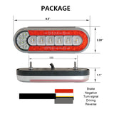 AgriEyes T012 2 PCS 6 Inch LED Trailer Lights