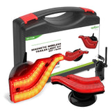 AgriEyes T30B Angel Wings Wireless Trailer Lights with Suction Cup, Type-C Rechargeable Magnetic Towing Light