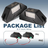 AgriEyes M171 2pcs License Plate Light Assembly,LED Tag Lights Waterproof