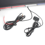 Agrieyes W18 48'' Red/Blue Full functions Slim LED Warning Light Bar