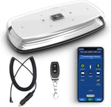 AgriEyes W12R APP Control Mini Strobe Light Bar, Magnetic Rechargeable LED Beacon Light, Wireless strobe light