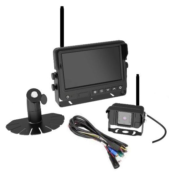 AgriEyes AGWLC2401A 7'' Wireless Backup CameraAHD Monitor with DVR