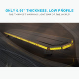 Agrieyes W18 30"\48"\54''\60'' Amber High Bright Tow Truck Light Bar
