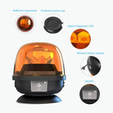 AgriEyes W08B Magnetic Beacon Light Wireless Rotating Beacon