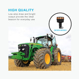AgriEyes W16P Amber Beacon Light 3.6Inch Pole Mount