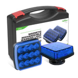 Agrieyes W02 2pcs Rechargeable Flashing Lights For Vehicles