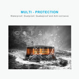 AgriEyes W16S Amber Beacon Light 4.2inch Permanent Mount