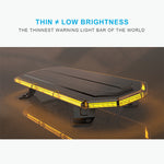 AgriEyes W18 24'' High Bright Tow Truck Light Bar,Rooftop Mount Extremely Slim Strobe Light Bar
