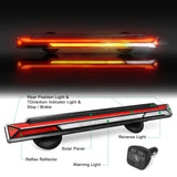 AgriEyes AG-T328 Wireless Towing Light Bar | Solar Powered & In-Cab Monitor