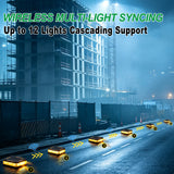 AgriEyes W242R Smart Cascading Road Guidance & Emergency Warning Light Kit with Power Charging Dock