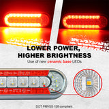 Agrieyes 2 PCS 6 Inch LED Trailer Lights