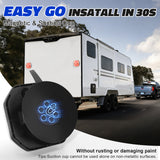 AgriEyes T326 Wireless Magnetic Trailer Light Kit, Rechargeable LED Tow Light with Warning Mode