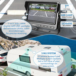 AgriEyes Flagship Wired Backup Camera （Includes 1 Camera）– 4 Inputs, Night Vision, IP69K, Audio, Split-Screen & More