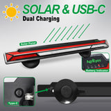 AgriEyes AG-T328 Wireless Towing Light Bar | Solar Powered & In-Cab Monitor