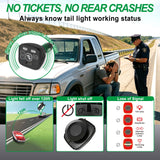 AgriEyes T325C Oversized Smart Wireless Trailer Light Kit with In-Cab Real-Time Signal Feedback