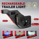 AgriEyes T30B Angel Wings Wireless Trailer Lights with Sution Cup, Type-C Rechargeable Magnetic Towing Light