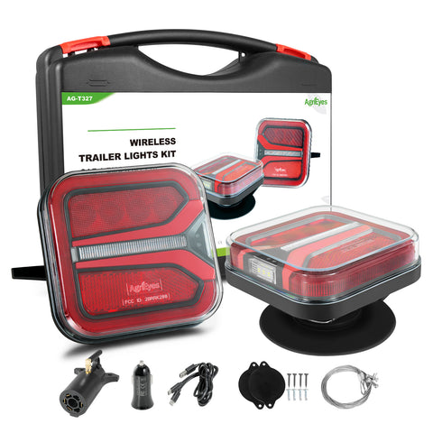 AgriEyes T326 Wireless Magnetic Trailer Light Kit