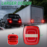 AgriEyes T325C Oversized Smart Wireless Trailer Light Kit with In-Cab Real-Time Signal Feedback
