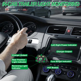 AgriEyes T312C Rechargeable Wireless Magnetic Towing Light Kit with Real-Time Status Feedback