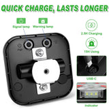 AgriEyes T327C Smart Wireless Magnetic Trailer Light Kit with Real-Time Signal Feedback