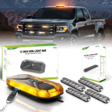 AgriEyes W230B App Control Wireless Magnetic Strobe Light Bar for Trucks
