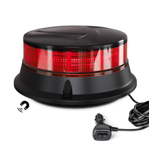 AgriEyes W16M Red Beacon Light 4.2Inch Magnetic