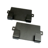 Magnetic Mount Metal Plates for Wireless Trailer Lights, Round & Hook Design (2PCS)