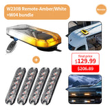 AgriEyes W230B App Control Wireless Magnetic Strobe Light Bar for Trucks