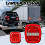 AgriEyes T325 Wireless Magnetic Trailer Light With Emergency Warning Lights