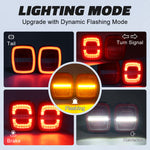 AgriEyes T325 Wireless Magnetic Trailer Light With Emergency Warning Lights
