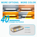 Agrieyes W12M 84 LED Roof Top Strobe Lights 4 Color Modes