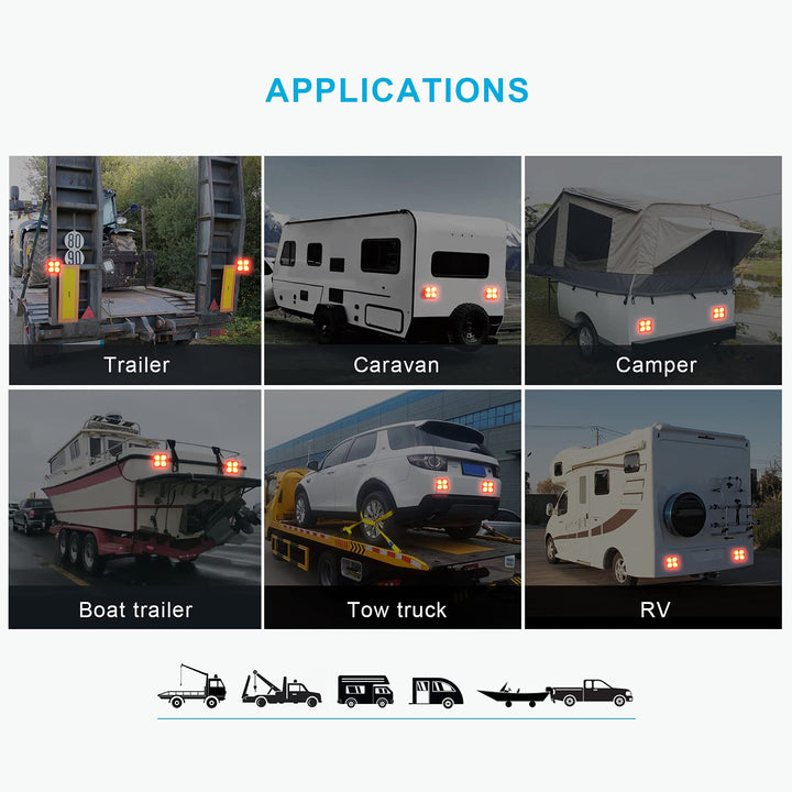 AgriEyes T28 wireless trailer light Agrieyes T212 Wireless Trailer Light: The Best Trailer Lights for Drivers