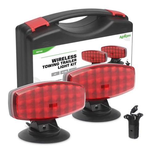 AgriEyes T42  Magnetic Wireless Trailer Lights With Adjustable Bracket